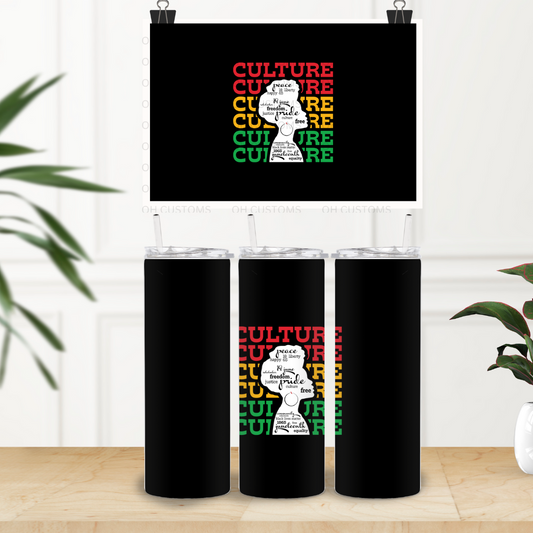 Black Woman 20 oz Tumbler