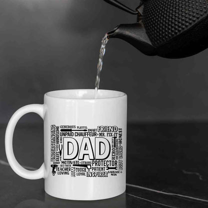 Dad Word Art T-shirt BUNDLE Set