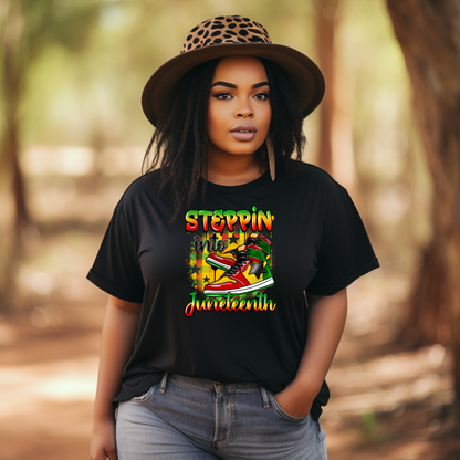 Stepping into Juneteenth Tshirt