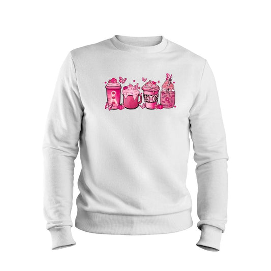 Pink Coffee SweatShirt or Hoodie