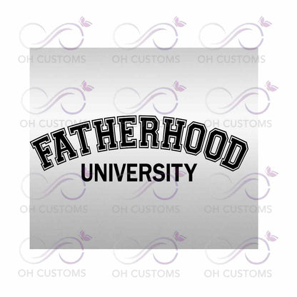 Fatherhood University Tumbler