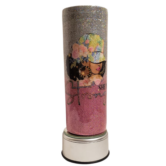 Stronger Than 20 oz handmade tumbler/cup