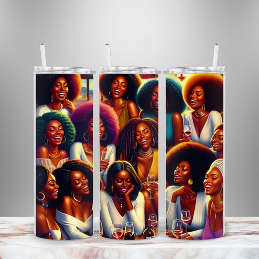 A Toast to Women- 20 oz Tumbler-Sisterhood Sip Collection