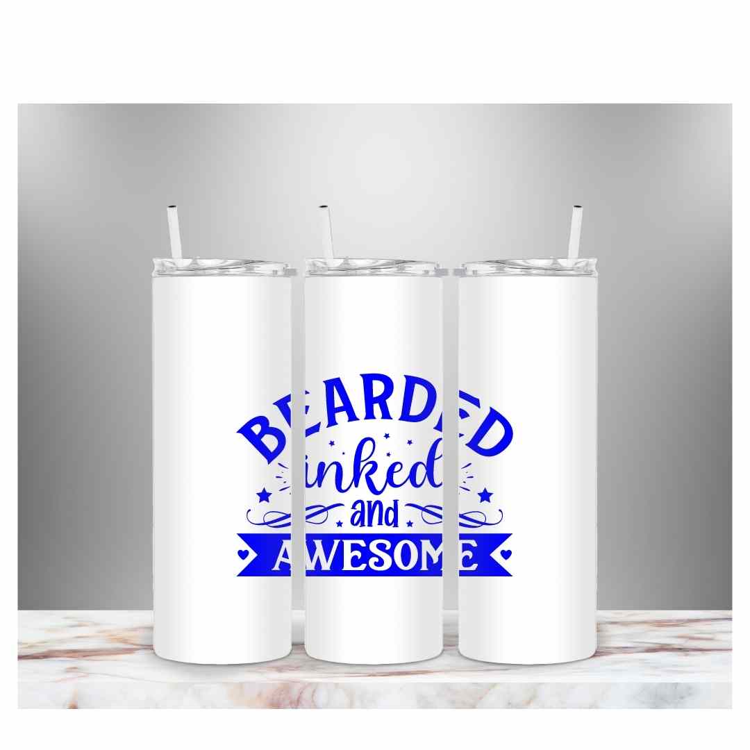 Bearded, Inked, & Awesome T-shirt Bundle