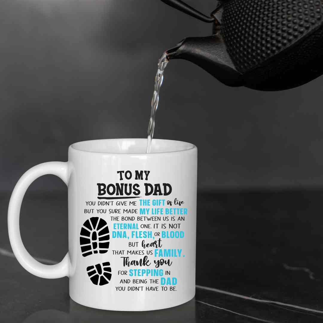 To my Bonus Dad T-shirt Bundle