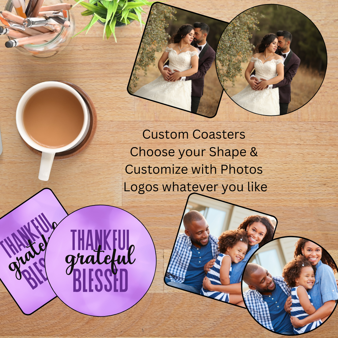 Coasters-Custom & Photo