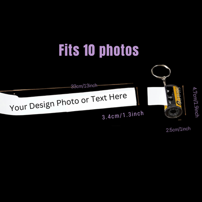 Camera Film roll Keychain-novelty