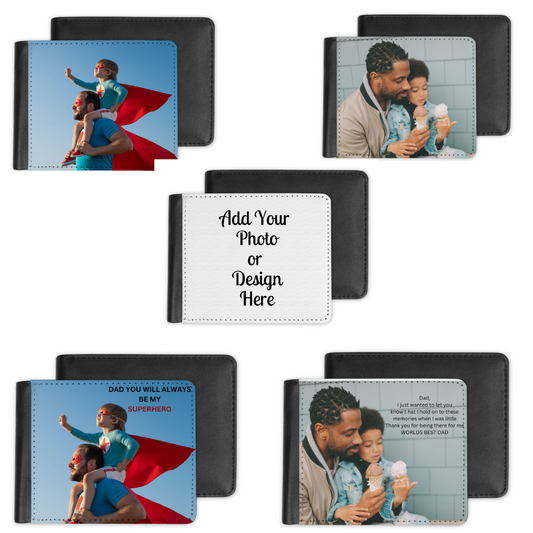 Customizable Photo Wallet-Add your own Photo