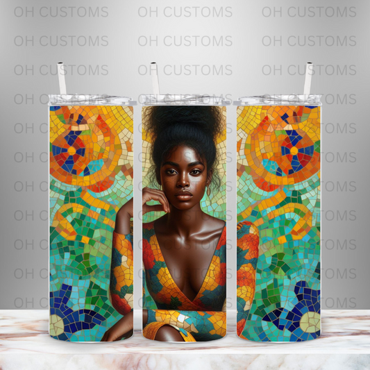 Mosiac Melody Zahara- 20oz Tumbler