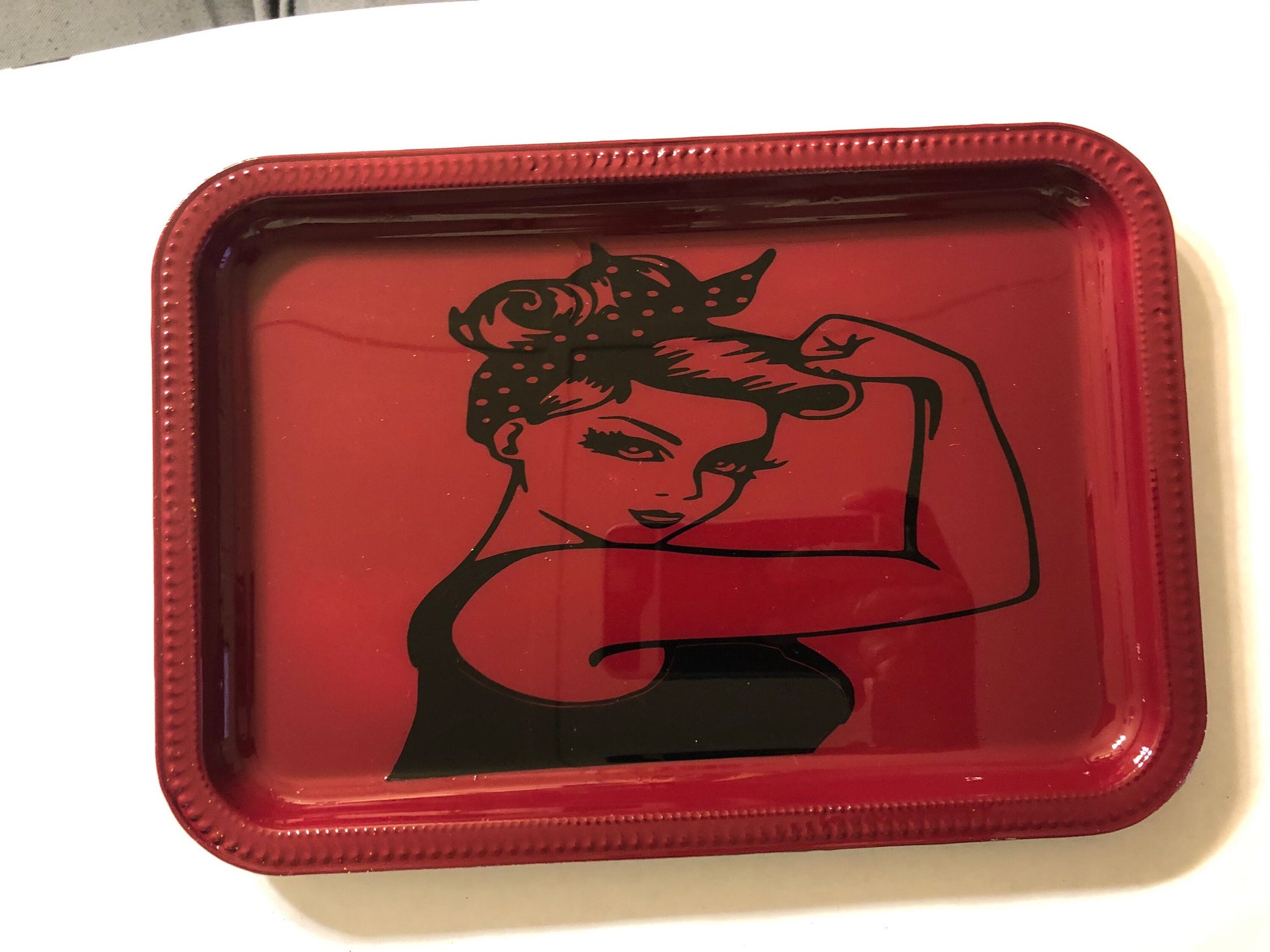 Strong Woman Tray - Ohcustoms