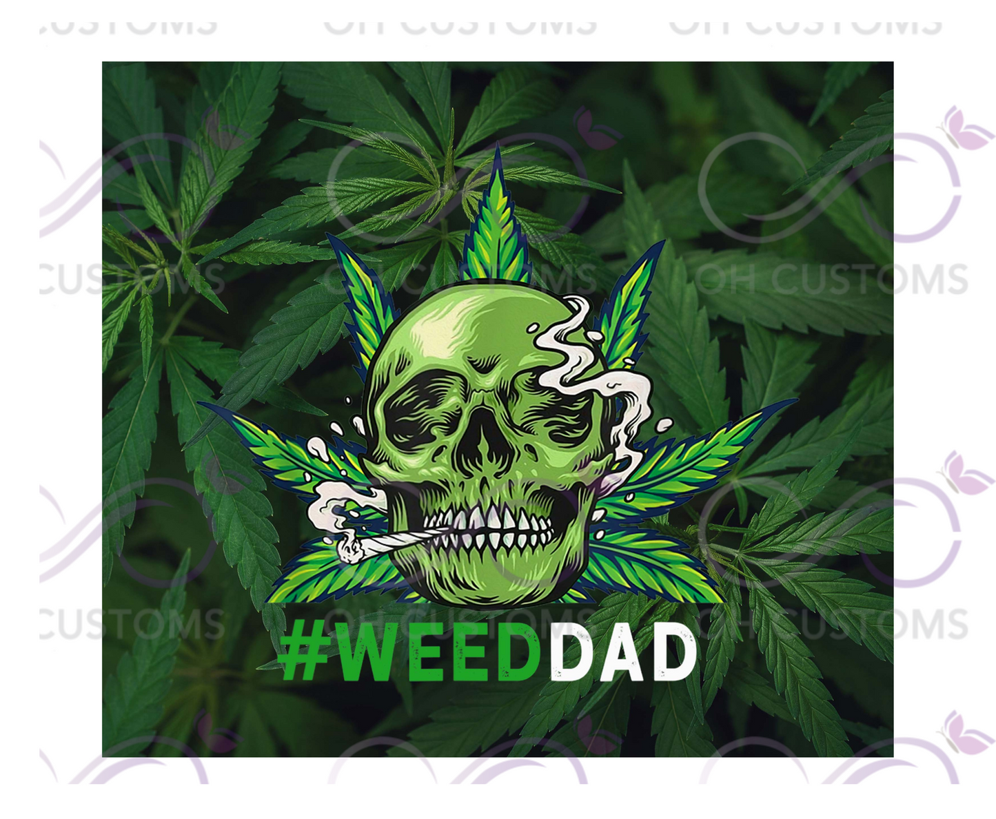 Weed Dad 20 oz cup/tumbler