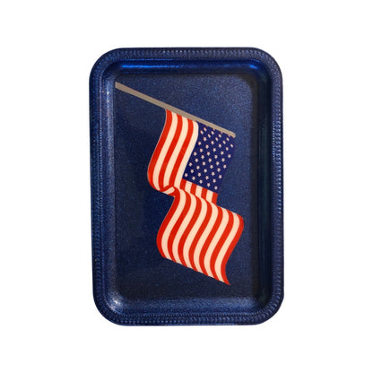 American Flag Tray