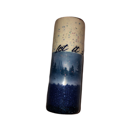 Let it Snow tumbler - Ohcustoms