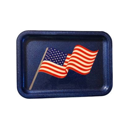 American Flag Tray